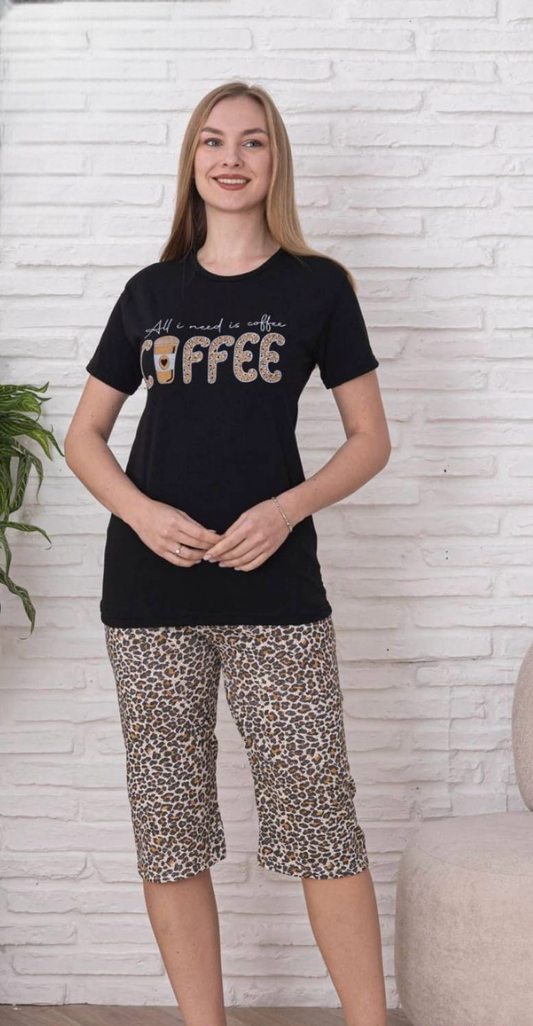 Σετ πιτζαμας κάπρι 6782