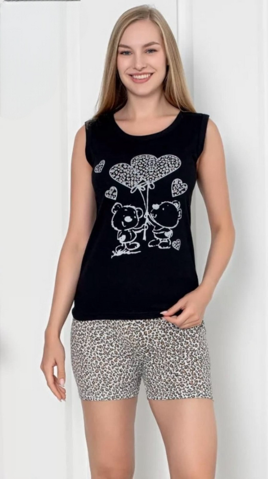 Γυναικείο baby doll leopard