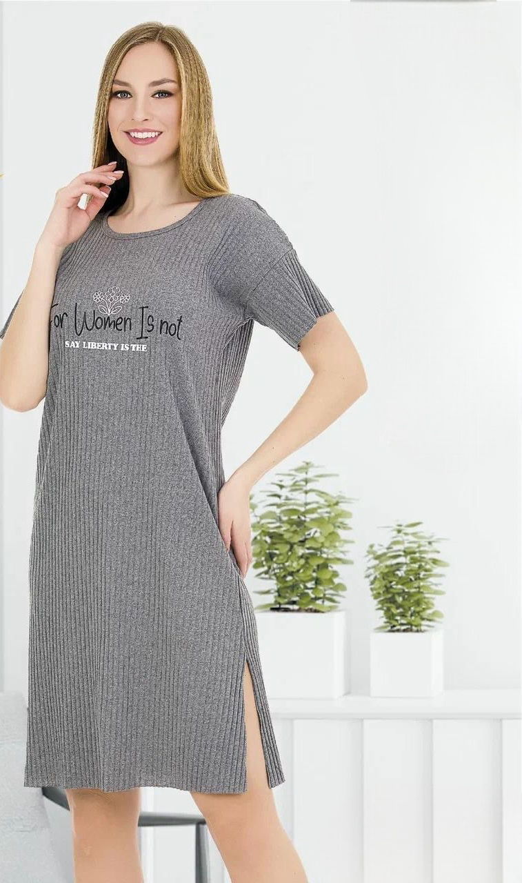 Κοντομάνικο ριπ νυχτικό 518