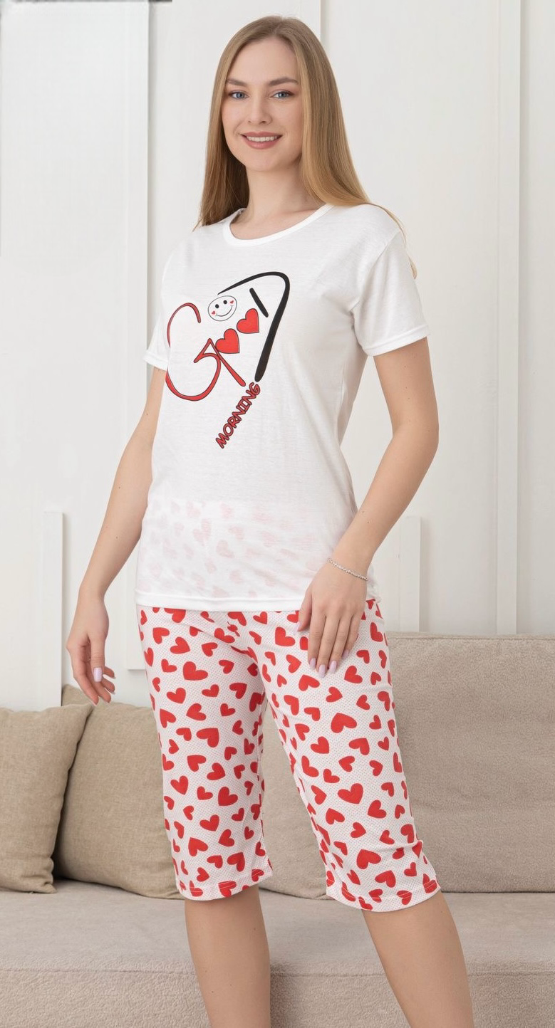 Σετ πιτζαμας κάπρι 6880