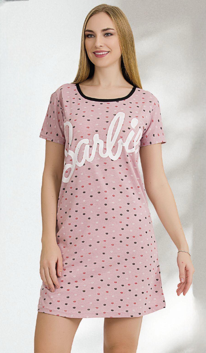 Βαμβακερό νυχτικό Barbie 3162